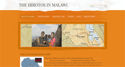 Desktop Screenshot of hirotosinmalawi.com